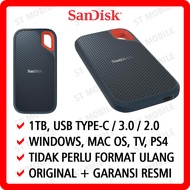 Portable SSD Sandisk 1TB Hardisk Eksternal Original Garansi Resmi