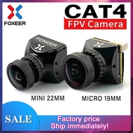 FOXEER CAT 4 FPV Camera Micro/Mini Camera 1/3 CMOS 4:3/16:9 with WDR 1200TVL RC FPV Drone