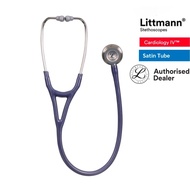 Littmann stethoscope Midnight Blue Tube (new Satin material), Standard-Finish Chestpiece, Cardiology