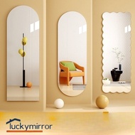 【SG stock Fast Shipping】Acrylic Full-Length Mirror Full Body Household Paste Custom Full-Length Mirr