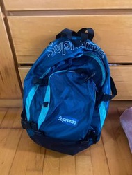 Supreme Backpack 湖水藍 FW19 後背包