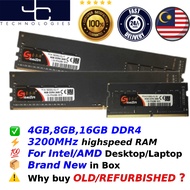 [NEW] SANITER Desktop Laptop Value RAM 4GB, 8GB,16GB DDR4 3200MHz Memory (for Intel/AMD)