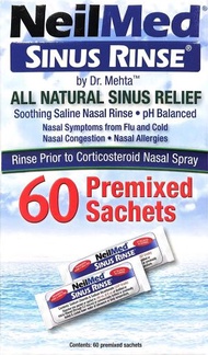 Sinus Rinse 預製洗鼻粉補充裝 60包