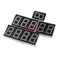 AN 7-segment LED bar 0.56 displays numbers (1 number, 2 numbers, 3 numbers, 4 numbers) AN