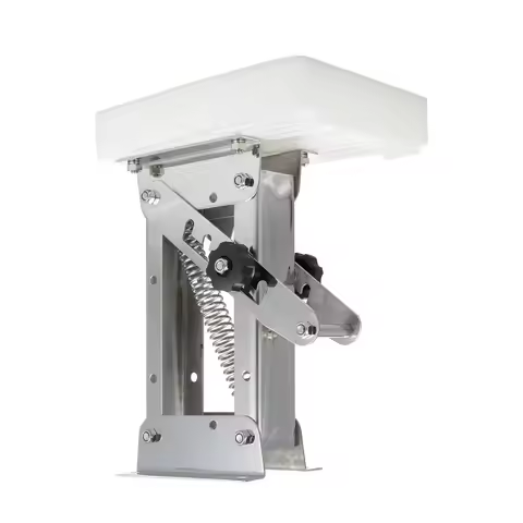 2 Stroke Outboard Motor Bracket Kicker for Boat, 304 Stainless Steel Outboard Engine Support Up to 7