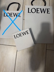 Loewe paper bag / box for belt 紙袋 / 硬紙盒