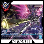 HG Destiny Gundam Spec II & Zeus Silhouette Assembly Model