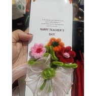 FLOWERS ON CARD (teachers gift)gift ideas