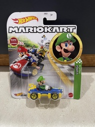 Xe mô hình đồ chơi cơ bản Hotwheels 1:64 - MARIO KART - Luigi