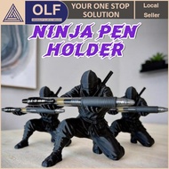 Ninja Pen Holder Cool Desk Decoration Room Accessories Aesthetic Gaming Accessories Room Display Rac