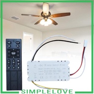 [Simple] Ceiling Fan Remote Control Kit Remote Control and Receiver Kit Input 110-265V Ceiling Fan R