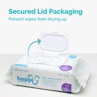 [CARTON] Hoppi Premium 99% Baby Water Wipes (80 Wipes x 12 Packs)