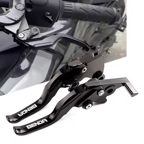 2025 New Brake Clutch Lever Motorcycle CNC Adjustable Brake Clutch Levers Accessories For Benda LFC7