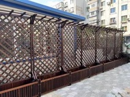 ✅陽台花架戶外庭院隔斷花箱爬藤架✅outdoor flower stand