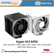 Cooler Master Hyper 612 CPU CoolerApex for Intel LGA 1851/1700/1200/1151/1150/1155/1156 and AMD AM5/