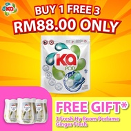 [CNY Exclusive] Ka 4in1 Laundry Capsule 54pcs Free 3x Fresh HY Room Gel