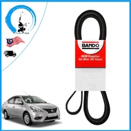 BANDO FAN BELT NISSAN ALMERA N17L V BELT 7PK1125 NJW