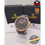 🇲🇾READY STOCK🇲🇾KADEMAN K9098 Men Waterproof Analog Clock Original Fashion Stainless Steel Waterproof Watch