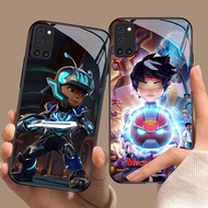DK-6 Mechamato Movie HD Glass Casing hp OPPO A72 A94 A52 A92 Reno 5 5F 12F 13F F27 Lite Pro