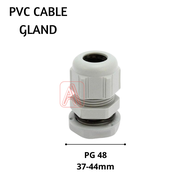 Nylon Pvc Cable Gland PG Gland Pvc Gland IP68 White PG7 PG9 PG11 PG13.5 PG16 PG19 PG21 PG25 PG29 PG3
