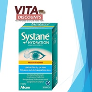 [JENIS BARU PRESERVATIVE-FREE] SYSTANE HYDRATION MULTI DOSE PRESERVATIVE-FREE EYE DROPS 10ML EXP09/2