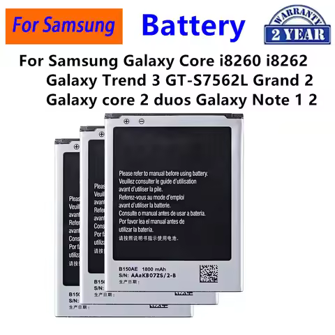 EB425161LU EB615268VU B150AE EB425161LU Battery For Samsung Galaxy Core i8260 i8262 Trend 3 Grand 2 