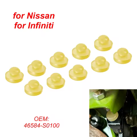 10Pcs for Nissan Altima 350Z 370Z Versa Maxima for Infiniti G20 G35 G37 I30 J30 Car Brake Clutch Ped