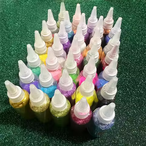 Glitter Powder with Diverse Colors and Strong Glittering Sense for Embellish Cloisonné Enamel Painti