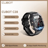 Jam Tangan Kalis Air CUBOT C28 Penjejak Kecergasan 2.02 Inci Panggilan Bluetooth Jam Tangan Sukan Pe