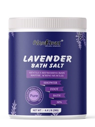 Lavender Bath and Foot Soak 4.4 LB Enriched with Epsom Salt | Lavender Essential Oil | Olive Oil and