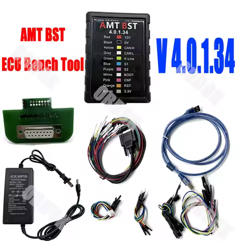 NEW Upgraded AMT BST ECU Tool V4.0.1.34 Universal Bench Service Tools Online/Offline R/W Support MG1