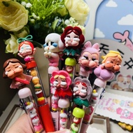 Pop Mart Crybaby Crybaby String Pen Gel Pen Doll Pen