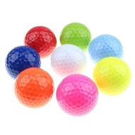 Color golf ball Double Layer golf Practice ball golf ball golf Supplies Set Gift ball