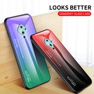 Casing For Vivo S1 Pro VivoS1 Pro Vivo 1920 Case Gradient Tempered Glass Case Back Cover