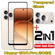 Honor 600 Pro 2026 Tempered Glass For Honor 600 Pro Lite 600Pro 600Lite Honor600/600Pro 5G 9H Clear 