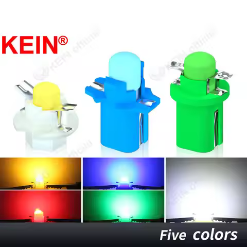 KEIN 10PCS 12V 24V bX8.4d b8.4 Led Bulb cob b8.4d B8.5 B8.3 509t Instrument panel lamp Dashboard Ind