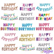 PartyWorld foil balloon letters happy birthday set