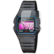 (Bukan Jam) 2pcs Casio-x F-91W Watch Screen Protecto (Not Tempered Glass)