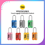 Yale 3 Rows Digital Combination Travel Luggage Lock Password Padlock 旅行行李箱密码锁 YP2/23/128