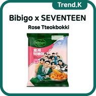 Bibigo x SEVENTEEN Collaboration Tteokbokki - Rose / Quick & Easy Cooking/ Limited Edition
