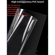 0.3/0.4/0.5/0.8mm PVC board, high transparency plastic sheet, hard film, photo frame protective film