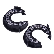DWCX 2pcs Xenon Headlight HID Light Bulb Holder Retainer Clip Ring Car Fit For Tesla Model S Dodge C