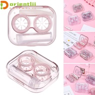 ORIENTLII Contact Lenses  Care Lens Holder Glasses Solution Bottle Container