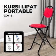 Kursi Lipat Portable Kursi Sholat Lipat Kursi Duduk Lipat Lansia Bangku Lipat Folding Chair