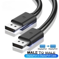 DisplayPort Cable Male to Male DP 1.4 8K 60Hz 4K 144Hz for Gaming PC Laptop Monitor Pro