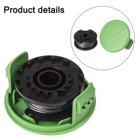 Reliable Line Replacement Line Spool & Cover Cap for Greenworks 21287 24V Trimmer Rugged Material Qu