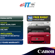 Canon PIXMA G3770 Wireless Refillable Ink Tank Printer Inkjet Printer similar G3010 G3020 515 580 L3