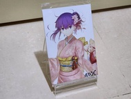 不郵寄》日本電影院特典/ FGO Heaven’s Feel ~ 4DX 電影院 特典 postcard 名信片( 動漫精品 動漫週邊) 日本版 動漫海報 動漫收藏 not B5 小海報 映画チラシ 