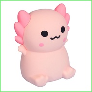 Cute Light Rechargeable Baby Lamp Silicone Axolotl Bedside Lamp for Bedroom Living Room Nursery Baby
