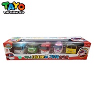ICONIXT Korea Titipotipo The LittleTrain Mini Train Friends 5ชิ้นเกียร์ดึงกลับ